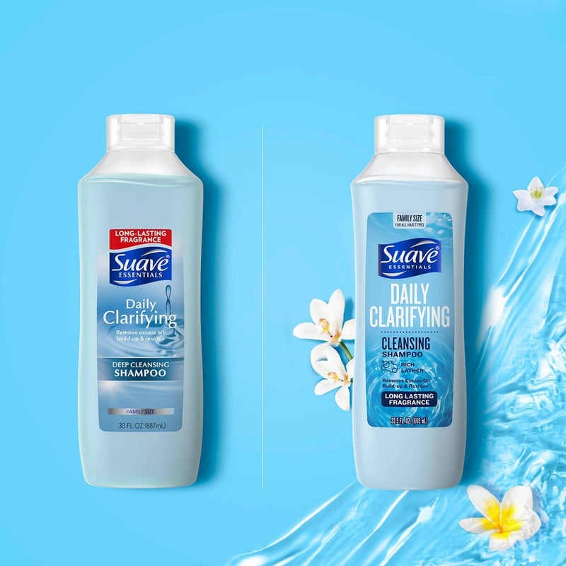 Suave Cleansing Shampoo Daily Clarifying - 22.5 fl oz