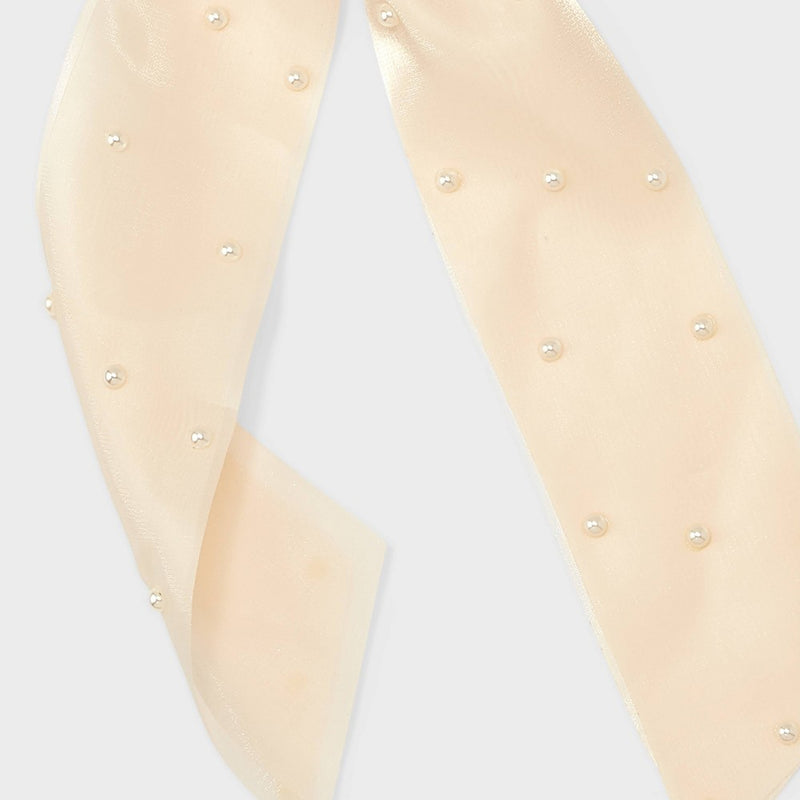 Pearl Bow Barrette Hair Clip - A New Day Cream