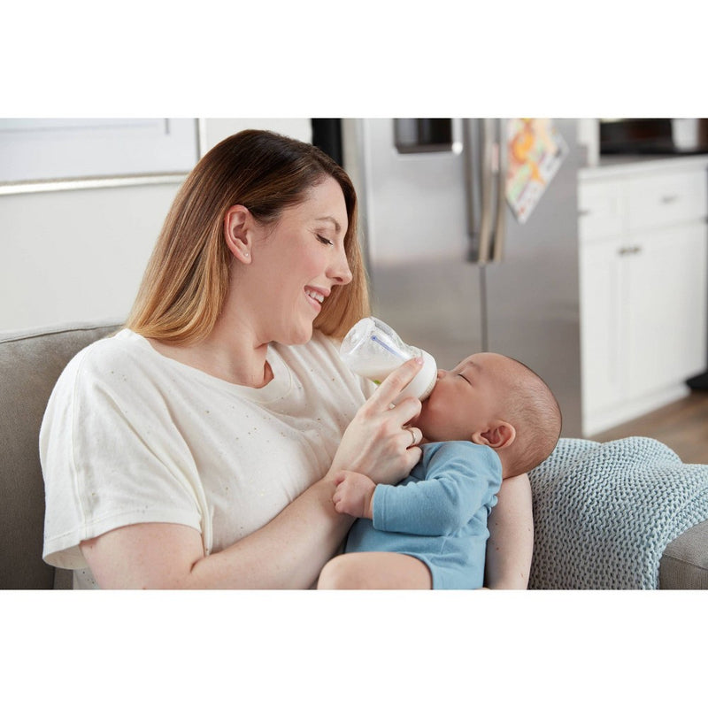 NUK Simply Natural Bottle with SafeTemp - Neutral - 9oz