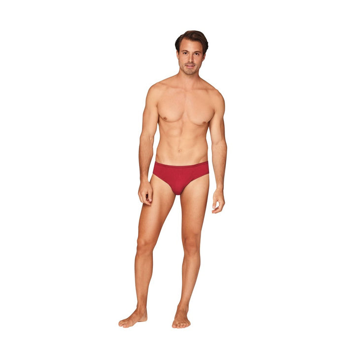 Hanes Premium Black Label Men's Bikini Underwear 6pk - Black/Blue/Red M