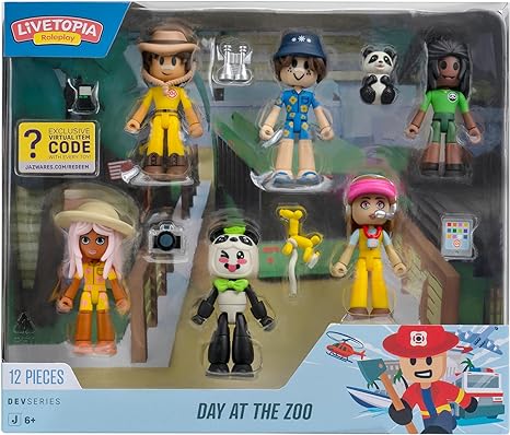 DevSeries Roblox Livetopia: Day at the Zoo Action Figure