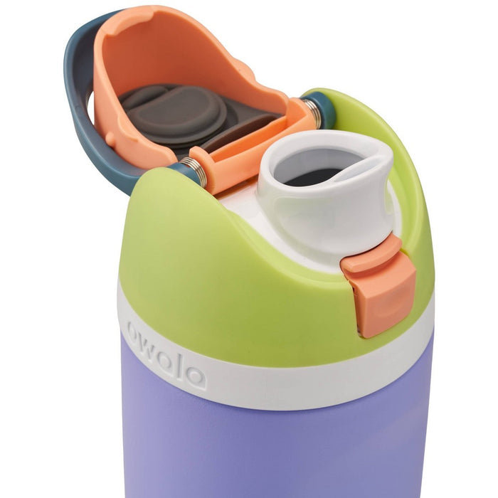 Owala 16oz Kids' Free Sip Stainless Steel Water Bottle - Retro Boardwalk