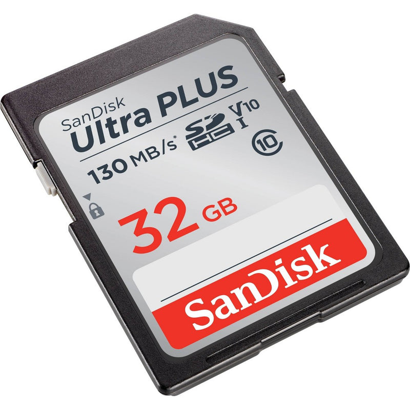 SanDisk Ultra PLUS 32GB SD Memory Card