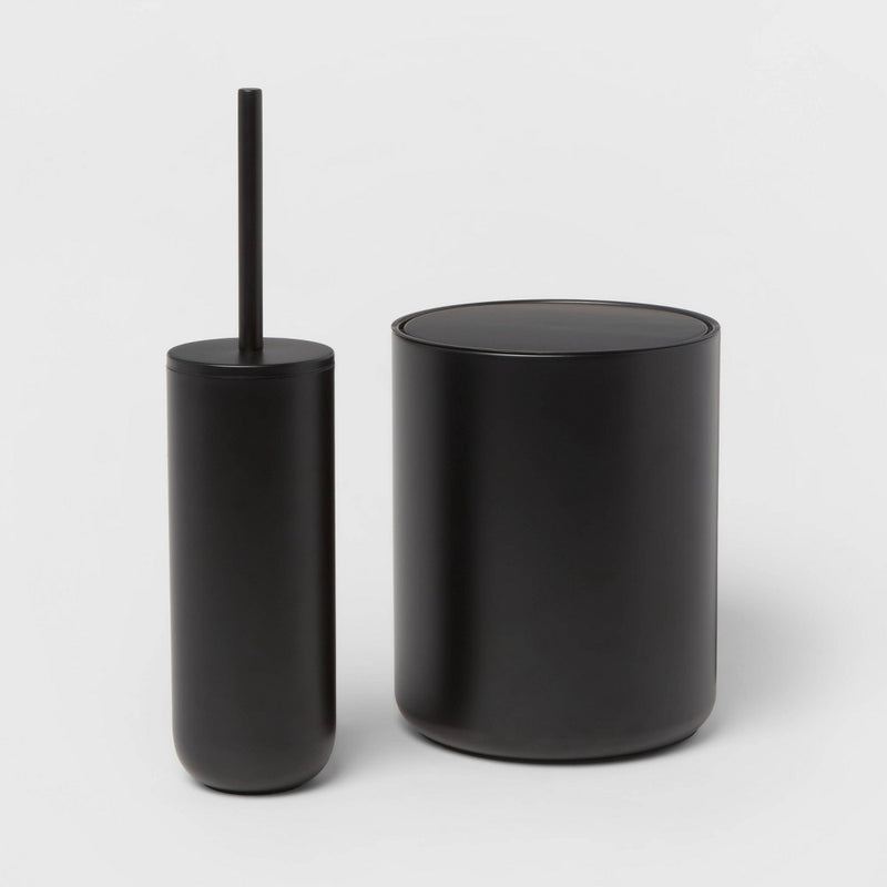 Metal Bowl Brush Black - Threshold