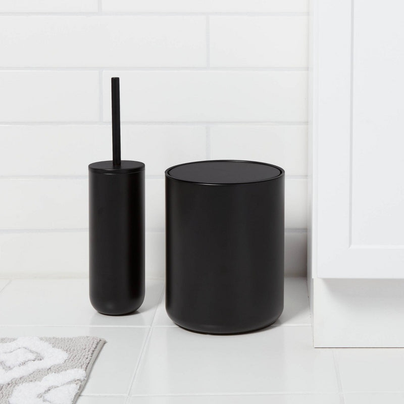 Metal Bowl Brush Black - Threshold