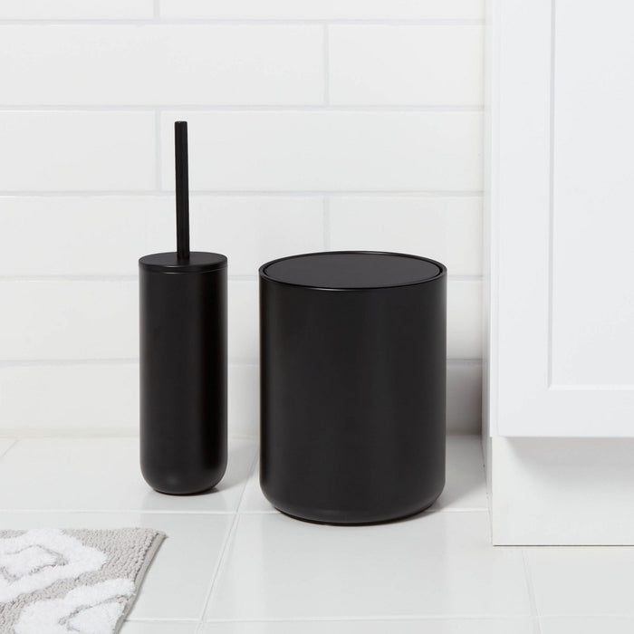 Metal Bowl Brush Black - Threshold