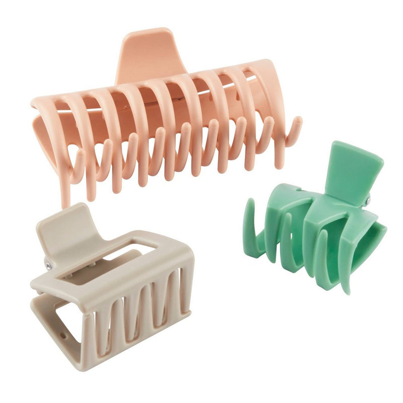 scunci Jaw Hair Clips - 3ct