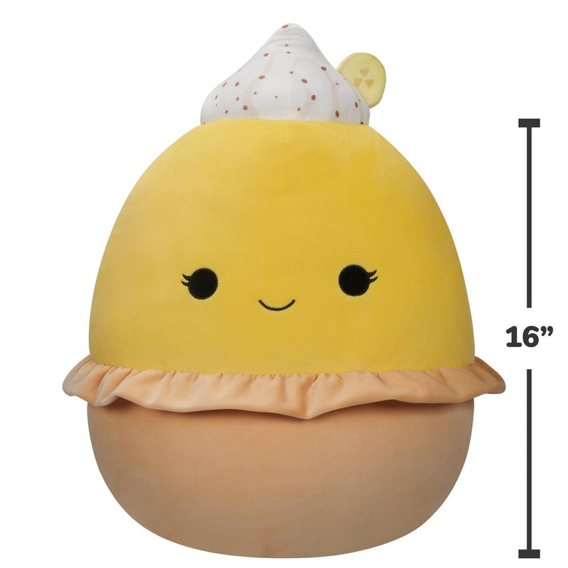Squishmallows 16" Edwin - Lemon Meringue Pie Large Plush