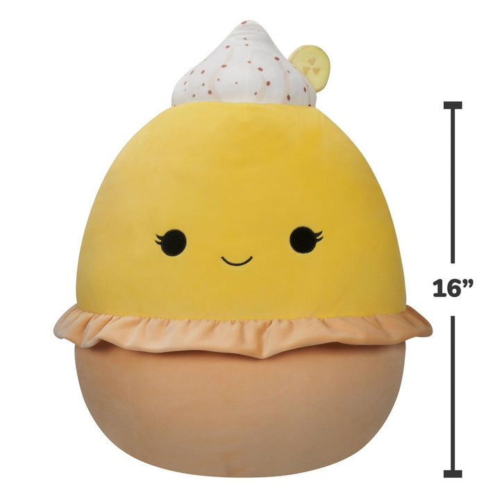 Squishmallows 16" Edwin - Lemon Meringue Pie Large Plush