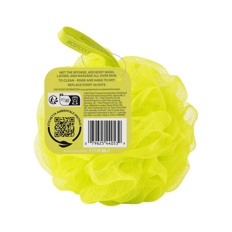EcoTools Delicate Ecopouf Loofah - Chartreuse