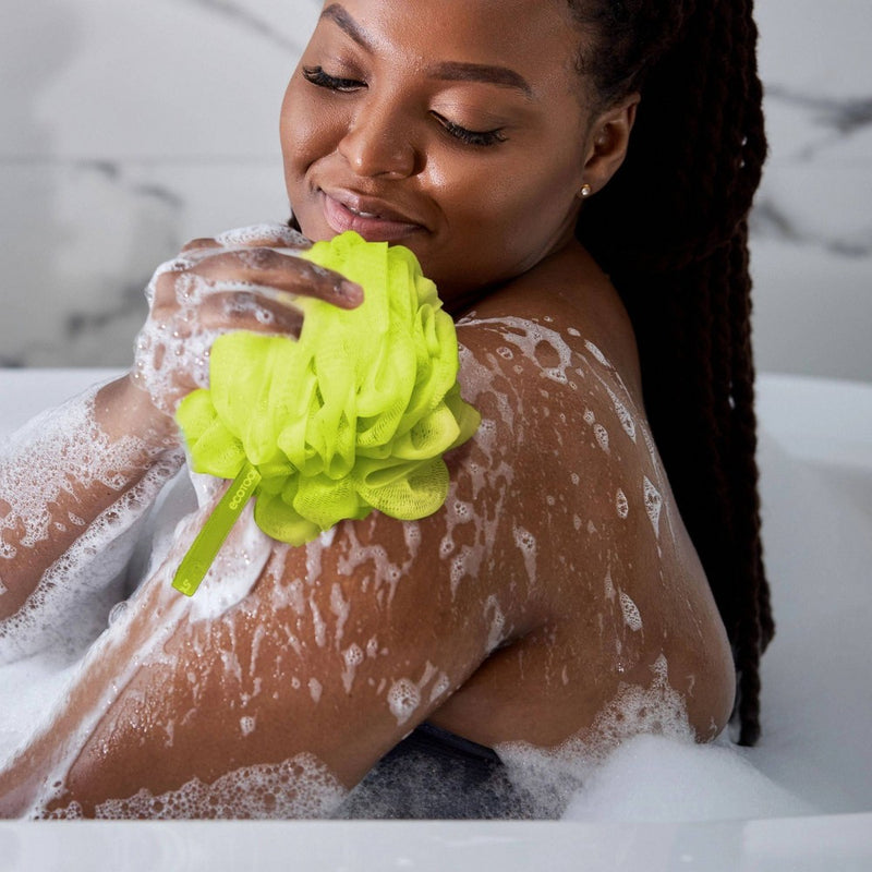 EcoTools Delicate Ecopouf Loofah - Chartreuse