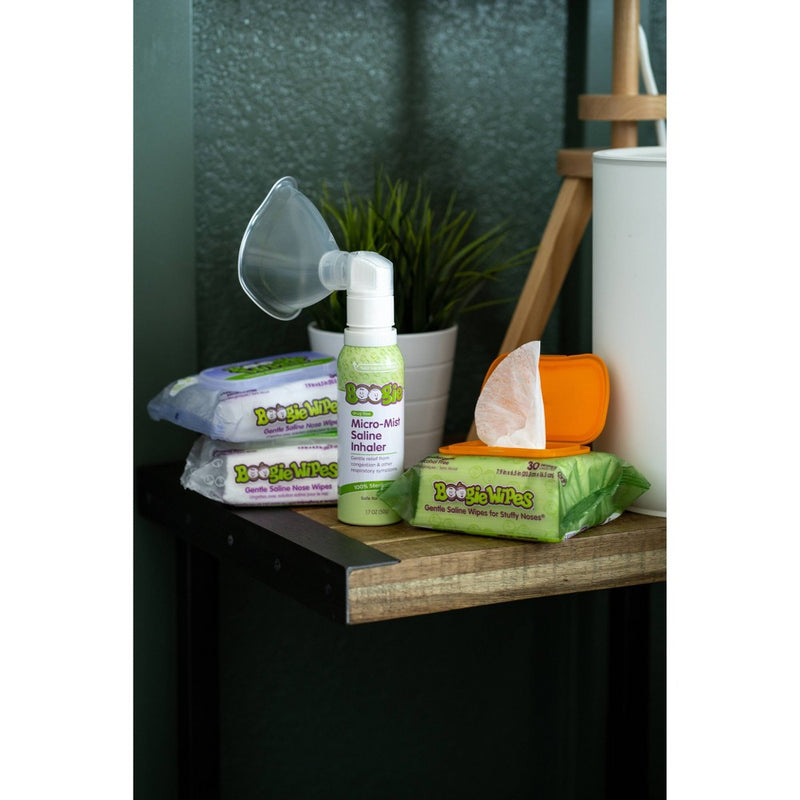 The Boogie Brand Micro-Mist Saline Inhaler - 1.7oz
