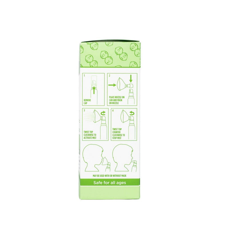 The Boogie Brand Micro-Mist Saline Inhaler - 1.7oz