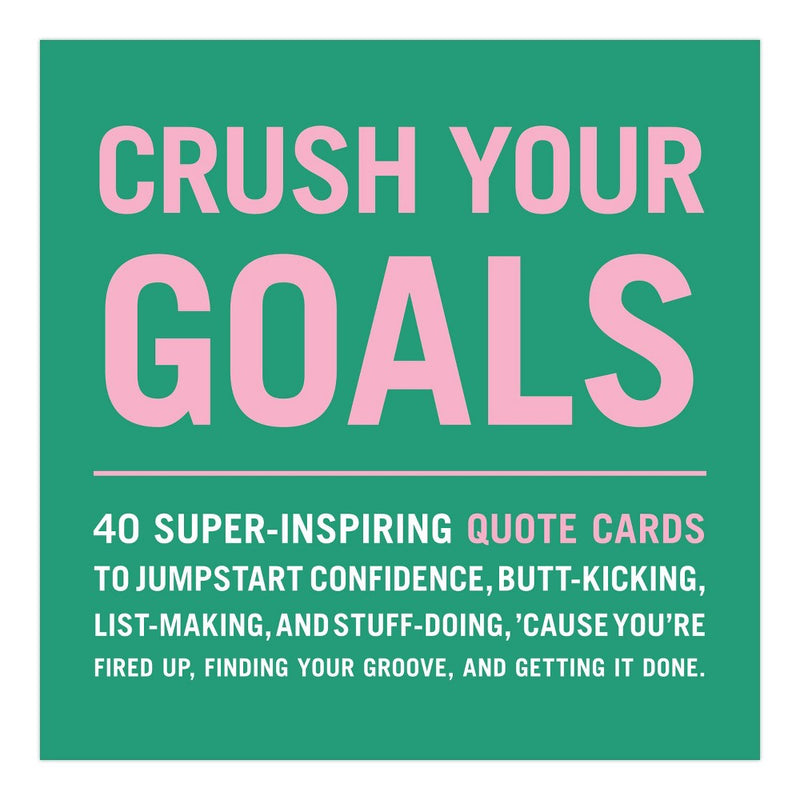 40ct Crush Your Goals Inner Truth Deck Inspiring Cards and Affirmation Card Deck