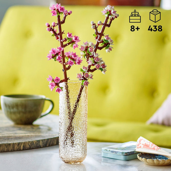 LEGO Cherry Blossoms Celebration Gift, White and Pink Cherry Blossom 40725