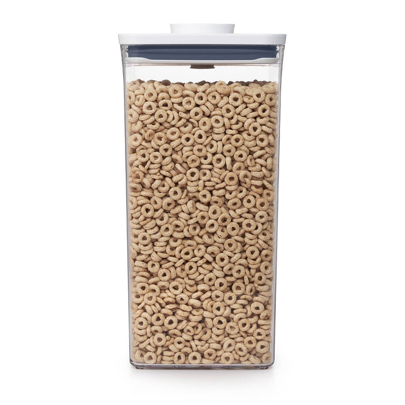OXO POP 6qt Plastic Big Square Airtight Food Storage Container White