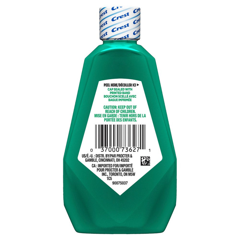 Crest Scope Outlast Mouthwash - Fresh Mint - Trial Size - 100ml