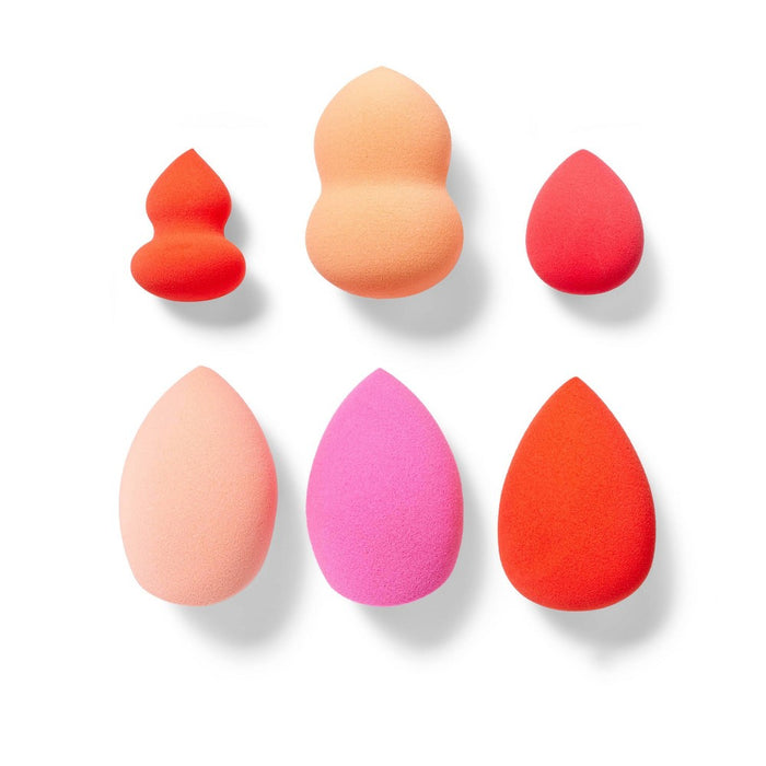 The Perfect Blend Makeup Sponge Gift Set - 6ct072140033514