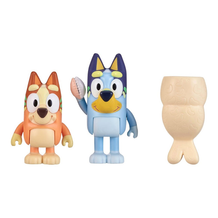Bluey Mermaid Mini Figures - 2pk