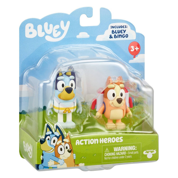 Bluey Heroes Mini Figures - 2pk