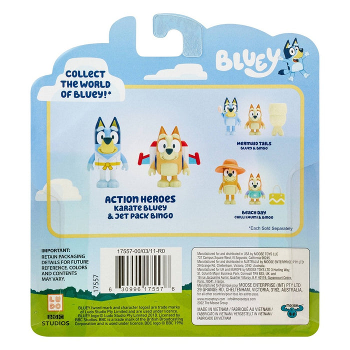 Bluey Heroes Mini Figures - 2pk