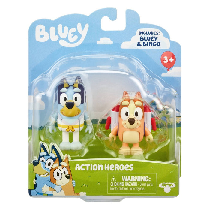 Bluey Heroes Mini Figures - 2pk