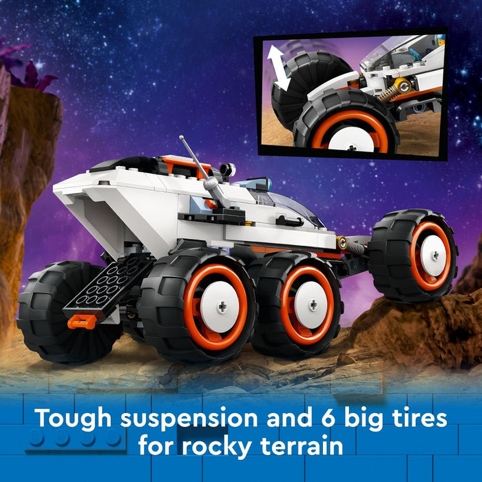 LEGO City Space Explorer Rover and Alien Life Pretend Play Toy 60431