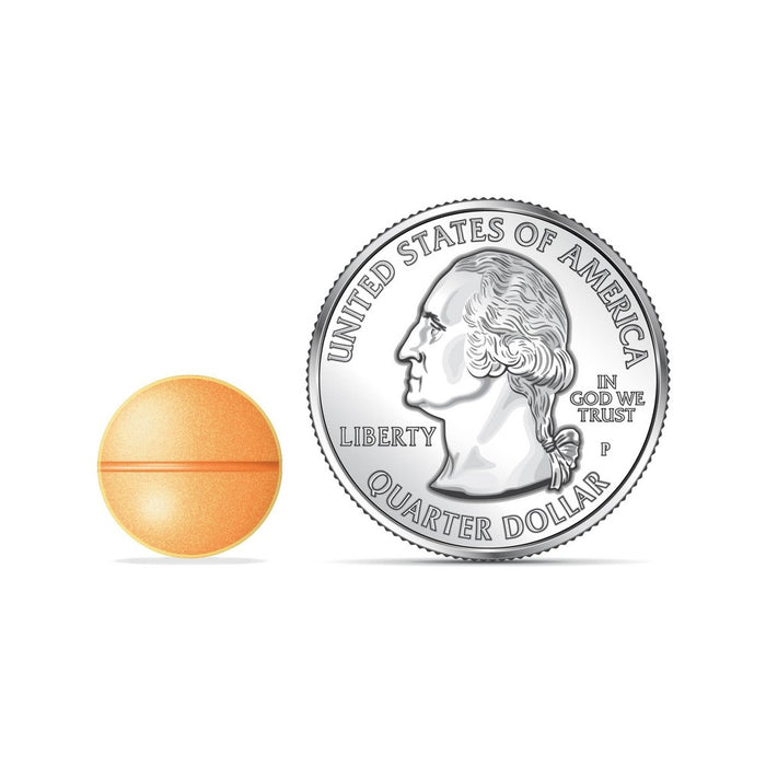 Junior Strength Ibuprofen (NSAID) Pain Reliever & Fever Reducer Chewable Tablets - Orange - 24ct - up & up