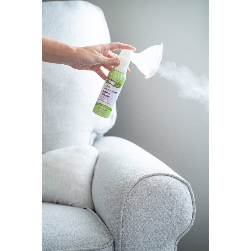 Boogie Wipes Micro Mist Saline Inhaler - 1.7 fl oz