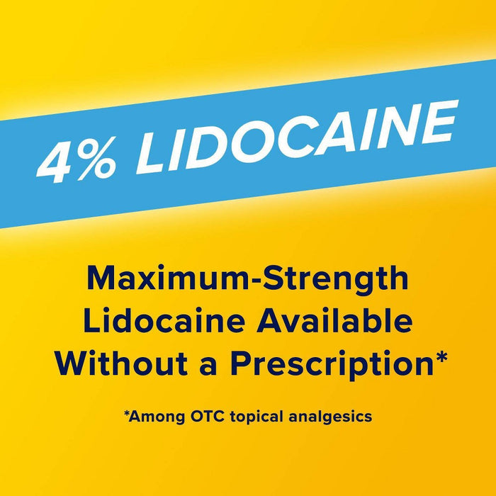 Aspercreme 4% Lidocaine Odor Free Pain Relief Patch - 5ct