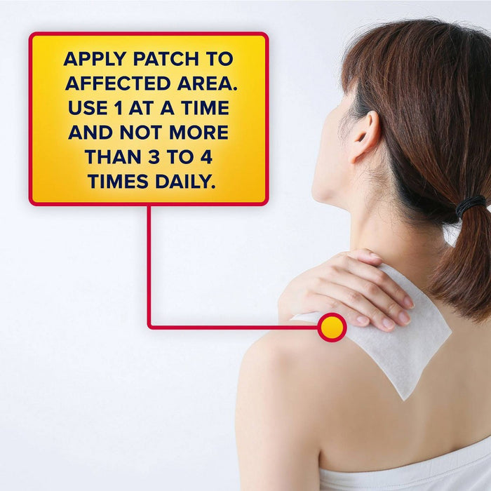 Aspercreme 4% Lidocaine Odor Free Pain Relief Patch - 5ct
