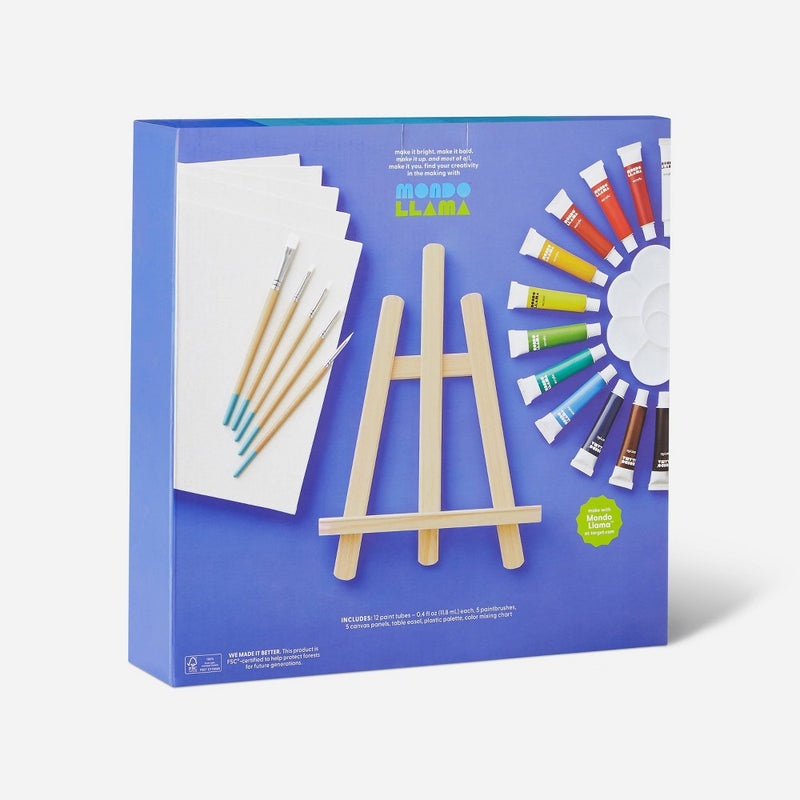 25pc Artist Acrylic Starter Set - Mondo Llama