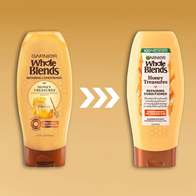 Garnier Whole Blends Honey Treasures Repairing Conditioner - 12.5 fl oz