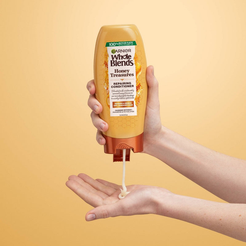Garnier Whole Blends Honey Treasures Repairing Conditioner - 12.5 fl oz