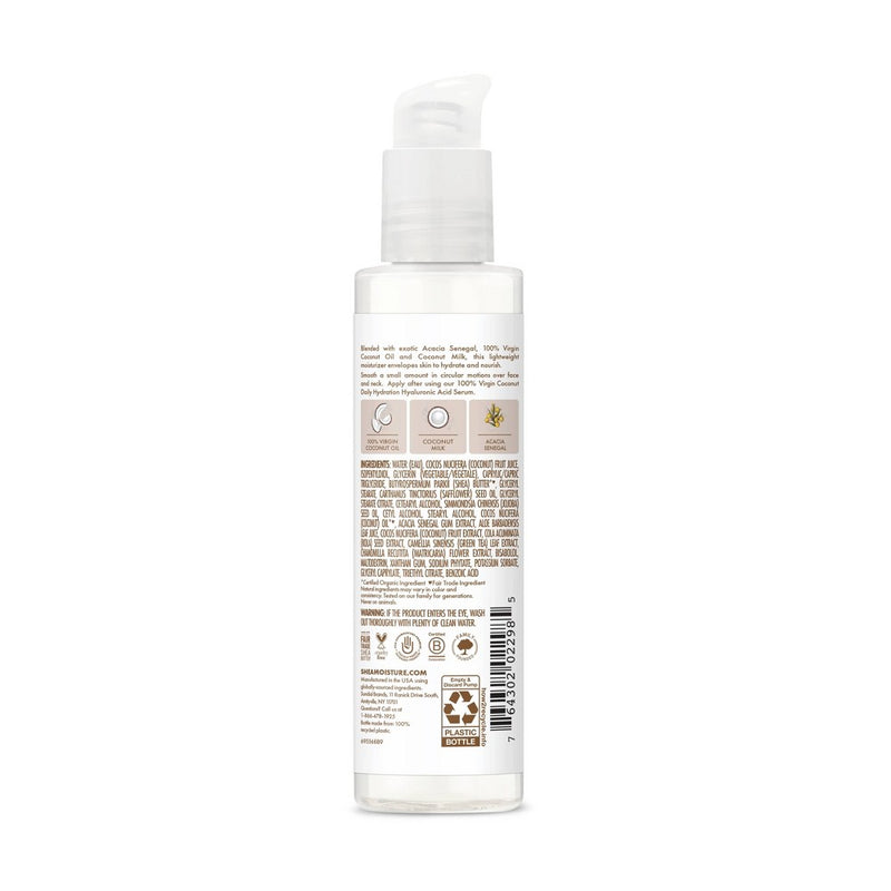SheaMoisture 100% Virgin Coconut Oil Daily Hydration Face Lotion - 3.2 fl oz