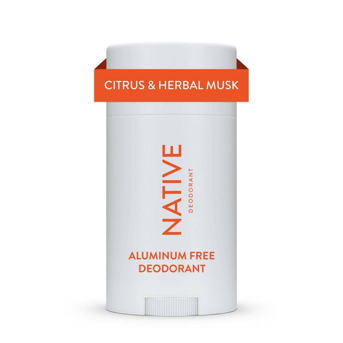 Native Deodorant - Citrus & Herbal Musk - Aluminum Free - 2.65 oz
