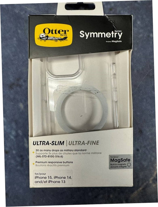 OtterBox Apple iPhone 15/iPhone 14/iPhone 13 Symmetry Series Clear MAGSAFE