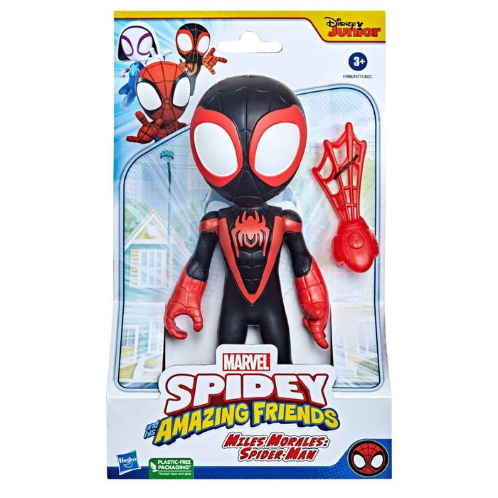 Spider-Man Spidey and Friends Mega Miles Morales Action Figure
