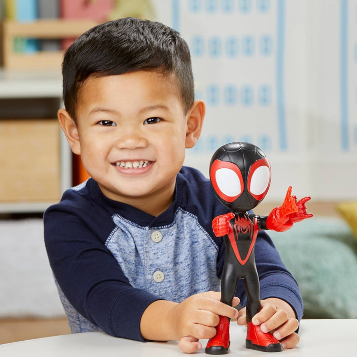 Spider-Man Spidey and Friends Mega Miles Morales Action Figure