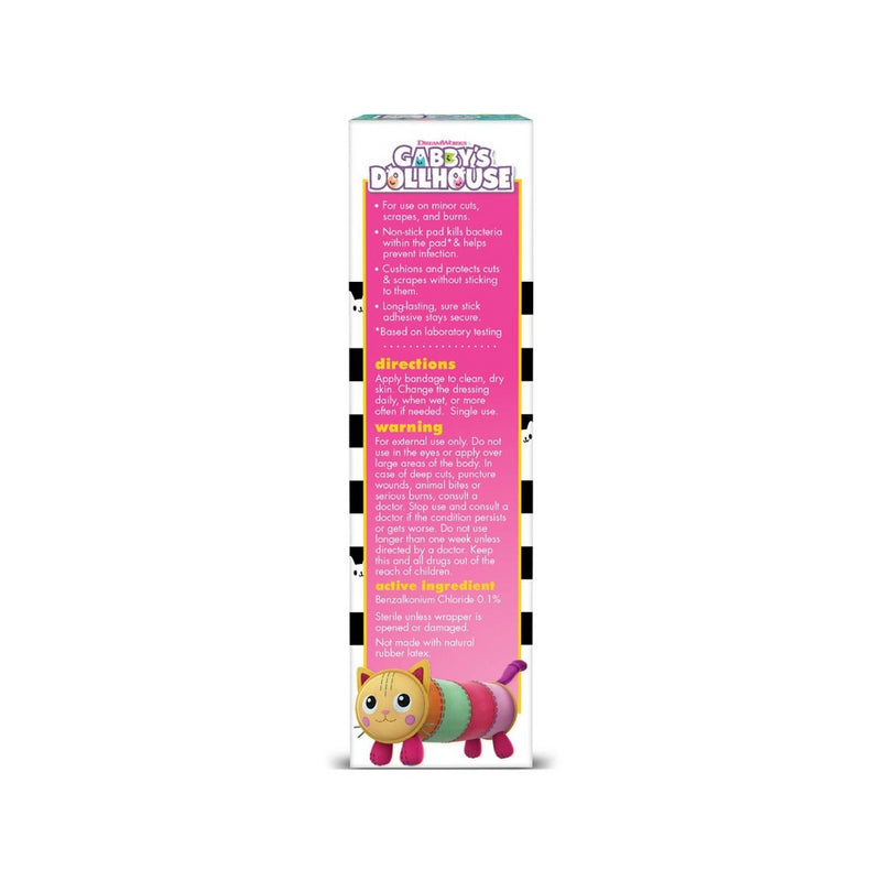 Gabby's Dollhouse License Adhesive Bandages - 20ct