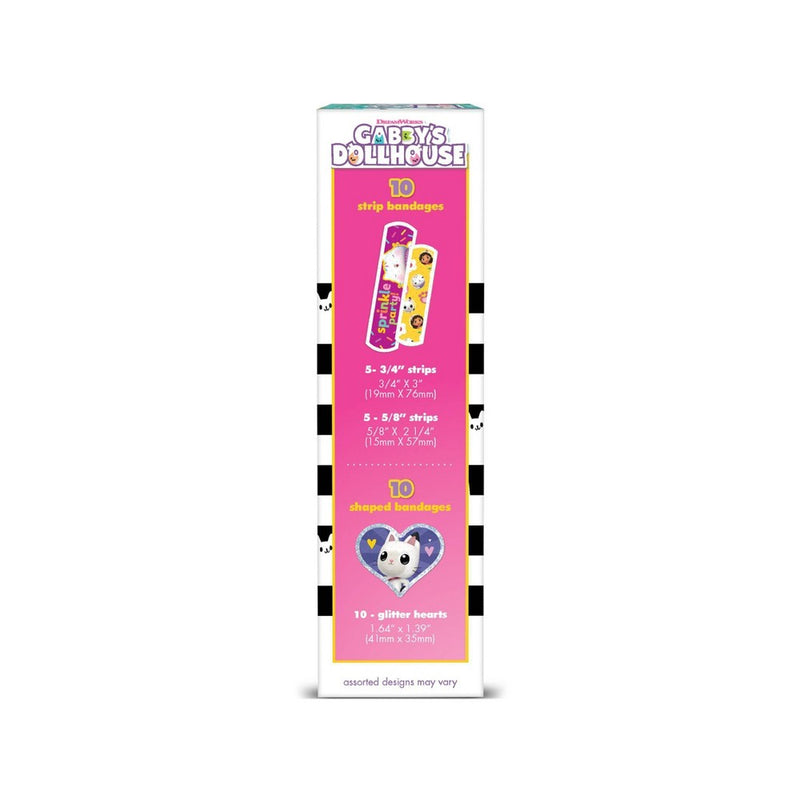 Gabby's Dollhouse License Adhesive Bandages - 20ct