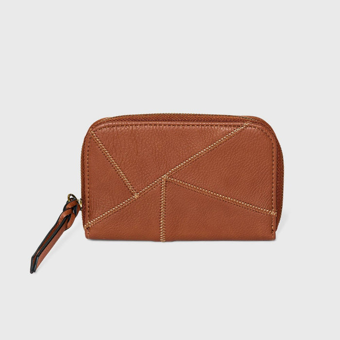 Small Zip Wallet - Universal Thread Brown