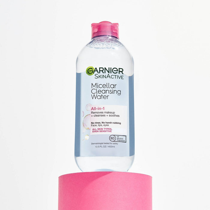 Garnier SKINACTIVE Micellar Cleansing Water All-in-1 Makeup Remover & Cleanser - Unscented - 23.7 fl oz