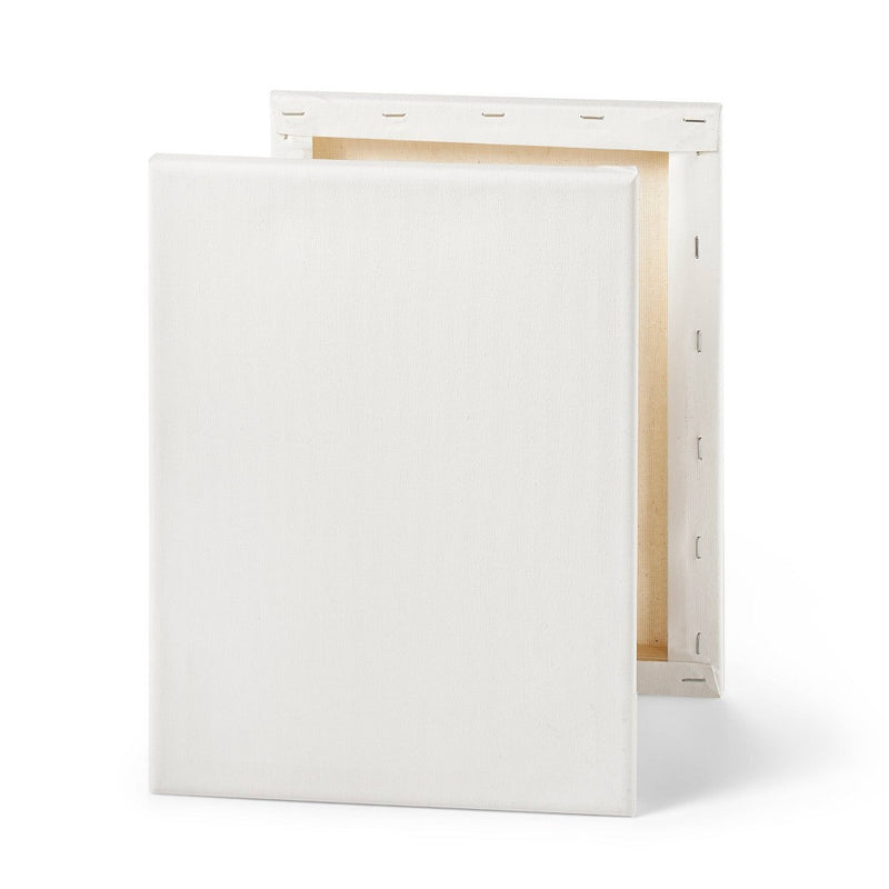 9"x12" Stretched Canvas White - Mondo Llama