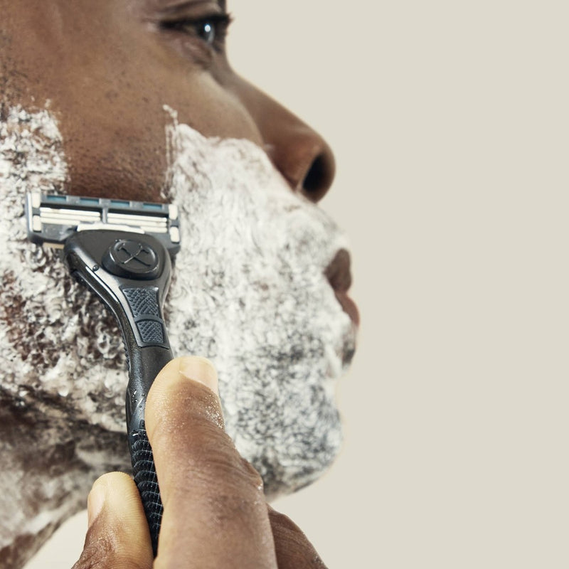 Dollar Shave Club 4-Blade Razor Refill - Compatible with 4 and 6 Blade Handles - 4ct
