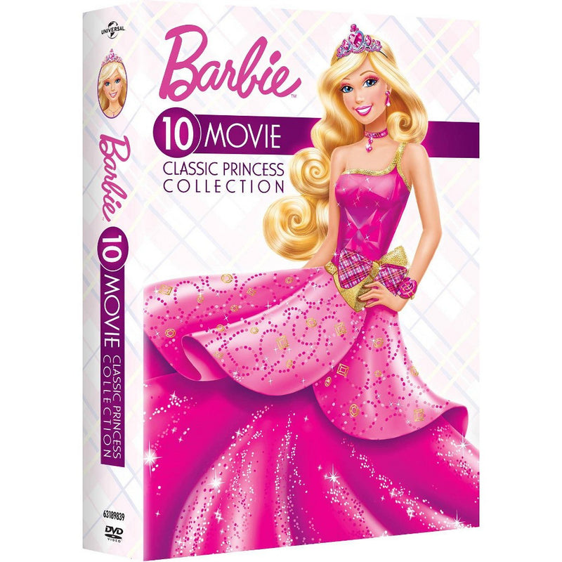 Barbie: 10-Movie Classic Princess Collection (DVD) *ADD 3 TO YOUR CART & 1 IS FREE!*