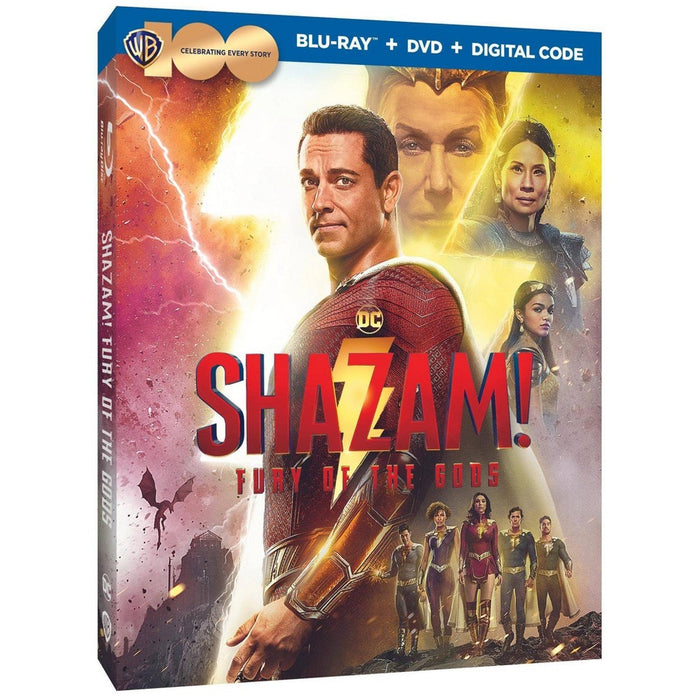 Shazam! Fury of the Gods (Blu-ray + DVD + Digital) *ADD 3 TO YOUR CART & 1 IS FREE!*