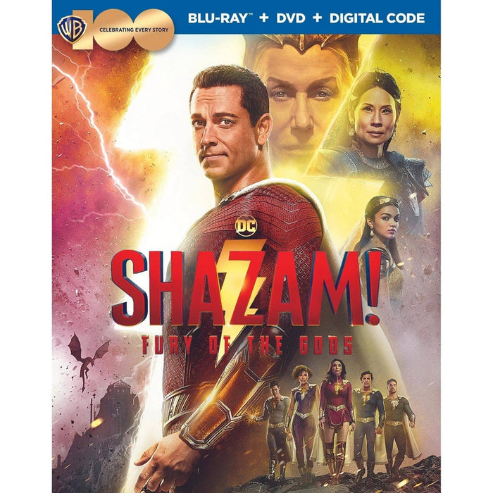 Shazam! Fury of the Gods (Blu-ray + DVD + Digital) *ADD 3 TO YOUR CART & 1 IS FREE!*
