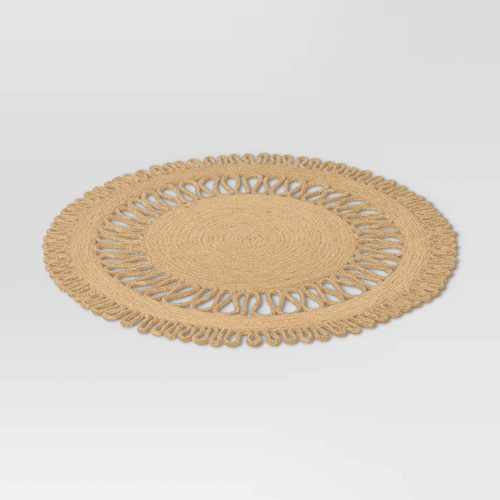 Jute Decorative Charger Brown - Threshold