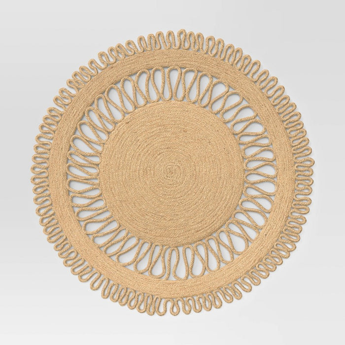 Jute Decorative Charger Brown - Threshold